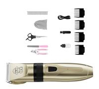 Multifunctional Pet Groomer Quiet Operations Stainless Steel Ergonomic Handle for Dogs Cats Hair Cutting Styling Quiet Pet Hair Cutter Low Noise