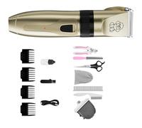 Multifunctional Pet Groomer Quiet Operations Stainless Steel Ergonomic Handle for Dogs Cats Hair Cutting Styling Quiet Pet Hair Cutter Low Noise