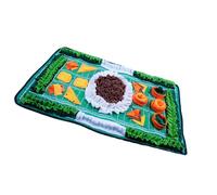 Multifunctional Pet Training Mats Featuring Scent Game And Treat Dispenser For Dog Cats Fleece Enrichment Toy Chew Resistant Dog Mats