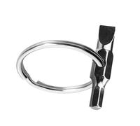 Multifunctional Photography Keychain Tool Two Head Wrench Portable Slotted Screwdriver For Daily Travel Repair Metal Keychain Wrench