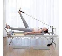 Multifunctional Pilates Reformer, Foldable Pilates Core Bed, Yoga Exercise Fitness Professional Equipment for Home, Activity Room, Gym
