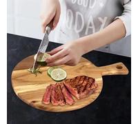 Multifunctional Pizza Board, 16 Inch Pizza Paddle With Handle, Pizza Peel/Cutting Board/Serving Tray, For Moving Pizza, Cookies Pie