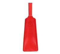 Multifunctional Plastic Shovel Water Ladle Lightweight Thickened PP Oar Handle Hole Diameter 35mm for Kayaking Gardening Fishing Outdoor Activities (Red)