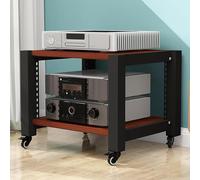 Multifunctional Player & Printer Stand 2/3/4/5-Tier Media Storage Rack Audio HiFi DVD Shelf Adjustable AV Game Cabinet Stereo Video Shelving for Gaming & Organization.