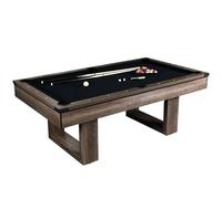 Multifunctional Pool Table with Dining Table Top & Table Tennis - Great for Family Leisure Games, Includes All Accessories, Chrome Caps