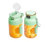 Multifunctional Portable Juicer Cup with Digital Display,Portable Smoothie Blender On The Go,Portable Juicer Blender,Juice Cup Blender,for Shakes and Smoothies