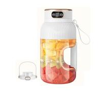 Multifunctional Portable Juicer Cup with Digital Display,Portable Smoothie Blender On The Go,Portable Juicer Blender,Juice Cup Blender,for Shakes and Smoothies