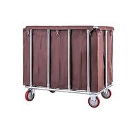 Multifunctional Portable Trolley - Utility Vehicle Cart & Mobile Laundry Storage with 10 Reinforced Tubes - Ideal for Home Car Service & nization