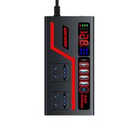 Multifunctional Power Supply, Car Socket Converter, Mobile Charging Station, Truck Plug Transformer with USB Port Design, Multifunctional Car Inverter for Laptop Charging Bus Tr