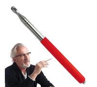 Multifunctional Presentation Pointer - Portable Teacher Stick for Speaking Engagements | Metal Frame with Locking Mechanism, Compact Size Lanyard, Ideal for Conferences and Instructional Use