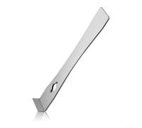 Multifunctional Pry Bar and Nail Puller with Scraper Edge for Carpentry | Heat-treated For Durability, Leveraged Nail Removal, Curved Prying Tip, Flat Scraper Edge Removes Wallpaper Coating Remnants