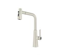 Multifunctional Pull-Out Kitchen Faucet, Sink Faucet with Pull Down Sprayer, 360° Rotation, 3 Modes Activated Hands Free Taps for Kitchen, Commercial(B)