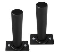 Multifunctional Pull Up Rod Handle with Barbell Sleeve Fitness Wall Mounted Weight Plate for Homes Gym Strength Training Compacts Fitness Equipment