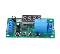 Multifunctional Pulse Counter Relay Board High Accuracy 0.01S 12 Working Modes 0.1S to 9999999.9S Delay Timer with Optocoupler Isolation for Industrial Automation and DIY Projects (5V)