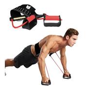 Multifunctional Push Up Bars Resistance Band,Can exercise entire upper body | With 24 Resistance Levels resistance that can be adjusted,Moving the resistance level to adjusting it's weight and length
