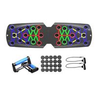 Multifunctional Push Up Boards Press Board Equipment Pushup Stand Push Up Boards Exercise Plate with Resistance Band Exercise Board Muscle Disc