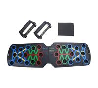 Multifunctional Push Up Boards Press Board Equipment Pushup Stand Push Up Boards Exercise Plate with Resistance Band Exercise Board Muscle Disc