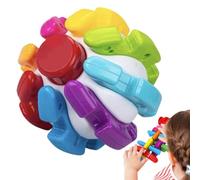 Multifunctional Puzzle Sphere - 15cm Abs, Color Shape Sorter, Hand Eye Motor | Early Development Skill Training School Playroom Birthday Present 10 Months Old Interactive Fun Logic Brai