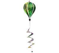 Multifunctional PVC Rotating Hot Air Balloon Wind Spinner for Outdoor Gardens Patios Balcony Weather Proof Ornaments Decorative Stake