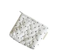 Multifunctional Quilted Toiletry Bag Elegant Dot Design Secure Travel Women Travel Friendly Makeup Case