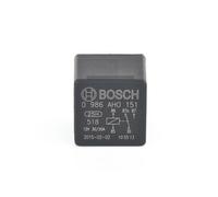 Bosch 0986AH0151 Mini Relay 12V 20A, IP5K4, Operating Temperature from -40 Degree to 100 Degree C, 5 Pin Relay