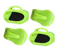 Multifunctional Rod Holder - 1.2" Fishing Rod Clip Multi Use | Automatically Attached Tackle Ties Cable with Stable Anti-Slip Function, Rubber Rod Clip for Bank Shore Pier Pool Ic