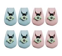 Multifunctional Rod Holder, 8Pcs Magnetic Elastic Pole Clamp Portable Fishing Rods Holder for within-12mm Multiple Poles