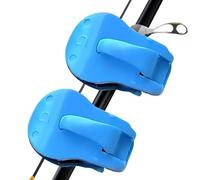 Multifunctional Rod Holder | Anti-Slip Foam Organizer - Adjustable Two Lock Mode Fishing Rod Fixed Clips - for Boat Garage Beach Pier Shore Deck Lake Pond