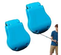 Multifunctional Rod Holder Clips, 2 Piece Fishing Tool for Rod - Fixed Ball for | for Freshwater and Saltwater Fishermen Sea Lake River Stream Reservoir Pond Men Fathers Husbands