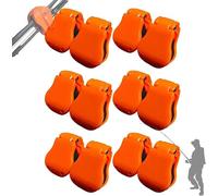 Multifunctional Rod Holder, High-Elastic Rubber Pole Clips, Auto Fixed Tackle Ties Cable, Portable Takedown Fishing Pole Holder Strap for Organizing and Protecting Fishing Rods Fit Angler's Accessory