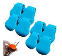 Multifunctional Rod Holder, Portable Beach Fishing Pole Holder for Ground, Elastic Fishing Rod Holder Strap, Takedown Shore Fish Rod Fixed Ball, High-Elastic Band, Rubber Pole Clips (Blue #8)