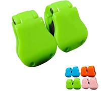 Multifunctional Rod Holder,Portable Beach Fishing Pole Holder for Ground,Surf Fishing Carrier Auto Fixed Clip on Wall Mount, Takedown Shore Fish Rods Rack Keeper for Various Sizes Poles (Green)