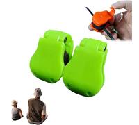 Multifunctional Rod Holder,Portable Takedown Beach Fishing Rod Holder,High-Elastic Rubber Pole Clips,Auto Fixed Tackle Ties Cable,Prevent Entanglement and Bumps,for Various Rod Sizes (Green)