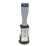 Multifunctional Round Stamp Adjustable Rubber Stamp Line Dater Number Roller Office Scrapbooking Date Marker