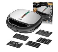 Multifunctional Sandwich Waffle Maker Oreshki Panini Grill 5in1 1200W Powerful
