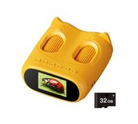 Multifunctional Science Tool Microscope with 4K Camera 32GB Memory Rechargeable for Kids Beginner Learning Intelligent Rechargeable Microscope Science Exploration Device