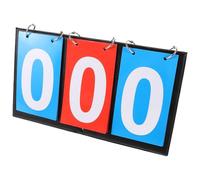 Multifunctional Scoreboard for Judges Three Digit Flipping Scorekeeper