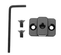 Multifunctional Screen Holder Compatible with Ronin S, Extension Mounting Plate Gimbal Handheld Stabilizer Adapter, Mount Plate Grip Aluminum Alloy Camera External Monitor Stand Hold Accessories