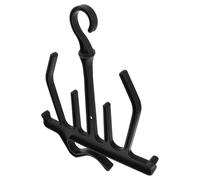 Multifunctional Scuba Diving Hanger Rack for Wetsuits - Durable Plastic Dive Gear nizer Hook Perfect for Home & Travel Black Storage Solution
