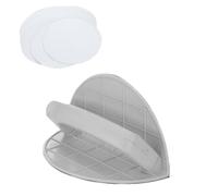 Multifunctional Semi-Circular Angle Sanding Sandpaper Tool, DIY Polishing Grinding, for Art Wood Crafting Furniture Wall Home Paint Projects(320#)