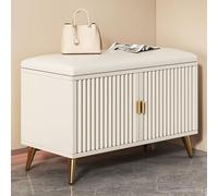 Multifunctional Shoe Bench & Storage Rack with Door - Stylish Entryway Organizer for Shoes Ideal for Bedroom & Living Room (60cm/23.6in)