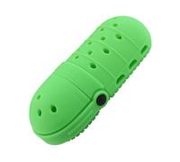 Multifunctional Shoe Shape Pencil Case Silicone Makeup Brush Organizer School Travel Storage Bag Shaped Makeup Brush Organizer