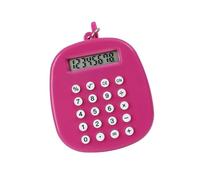 Multifunctional Silicone Calculator With Backside Stress Relief Rechargeable LED Display For Work Study Entertainment Fun Functional Calculator