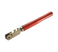 Multifunctional Six Wheel Glass Cutter Tool Cutter Hand Metal Wheel Craft Cutting Kit with Wooden Handle Glass Tools to Make Holes