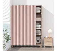 MultiFunctional Sliding Barn Door for Closets Cabinets and WardrobesWashable SpaceSaving Design W130cm x H80cm Perfect for Doorless Spaces