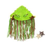 Multifunctional Small Animal Shelter Ventilated Fleece House Level Machine Washable Pet Shelter with Thick Coating for Rat Rodents