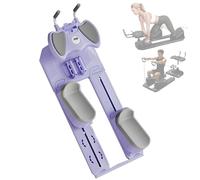 Multifunctional Spine Stretching and Crawling Exercise Trainer with Adjustable Levels, Phone Holder, and LED Counter