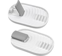 Multifunctional Spoon Rest, Foldable Pot Lid Holder, Spoon Rest Pan Pot Cover Lid Rack Shelf Stand Holder for Stove Top Kitchen Gadgets Utensil Holder for Home Use Stove Spoon Rest