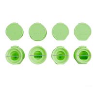 Multifunctional Squeeze Bottle Top for Sauce Dispenser - ABS Plastic Lid with Silicone Seal for Ketchup Salad Dressing Green 31.5cm(Grass Green)