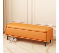 Multifunctional Storage Bench & Footstool - Stylish Shoe Changing Seat with Hidden Storage for Entryway, Living Room & Bedroom Organization